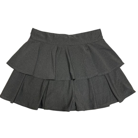 Champion Double Layer Skort Charcoal Gray  Girls' Size 10-12 - Picture 4 of 8